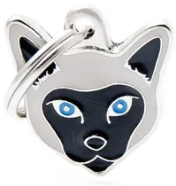 Medalha de Identificação Myfamily Friends Gato Siamês MF40