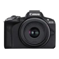Câmera Digital Canon Eos R50 Kit - 24.2MP - 18-45MM - Wi-Fi - 3" - Preto
