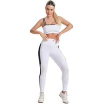 Conjunto Deportivo Femenino Let´s GYM Court Top + Leggings