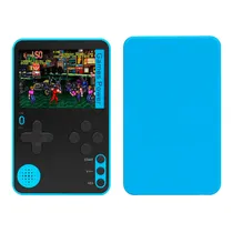 Console Portatil Mini Slim K10 500 Jogos - Azul