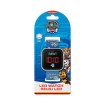 Relogio Digital LED Paw Patrol PAW4354 Azul