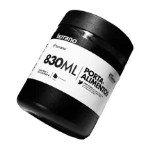 Terrano Termos Y Vasos Porta-Alimento Frio/Caliente 020059 830ML Negro
