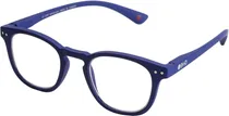 Óculos de Grau B+D Dot Reader +2.50 2240-57-25 Matt Blue