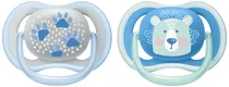 Chupeta Philips Avent Ultra Air Happy SCF085/03 (2 Unidades)