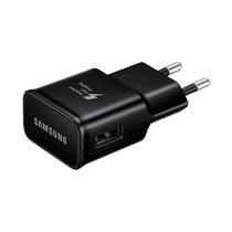 Carregador / Adaptador de Tomada Samsung EP-TA200NBEG / USB-A / 15W - Preto