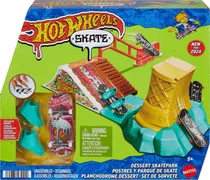 Set Hot Wheels Dessert Skatepark Mattel - HGT91-HXK91