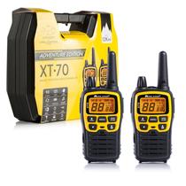 Walkie Talkie Ie Midland XT-70 Adventure (93 Canais - Ate 12 KM - Ate 12H - Preto)