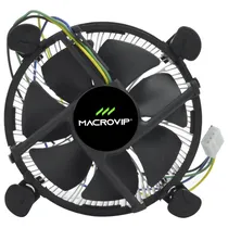 Cooler para Processador Macrovip Intel MV-CPC1 1155 / 1150 / 1151 / i3 / i5