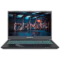 Notebook Gamer Gigabyte G5 MF-E2BR333SH Intel Core i5 12500H Tela Full HD 15.6" / 8GB de Ram / 512GB SSD / Geforce RTX4050 6GB - Preto (Português)