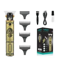 VGR Cortador de Pelo Voyager V-085 USB Recargable Gold