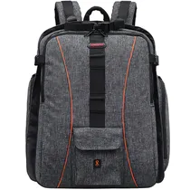Mochila Soudelor para Câmera com Rodas - Cinza