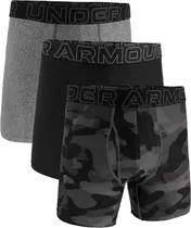 Cueca Boxer Under Armour 1383879-001 - Masculina (3 Unidades)