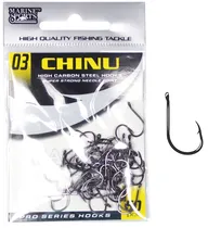 Anzol Marine Sports Chinu Black Nickel 03 com 50 Pçs