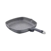 Sartén Grill Korkmaz Palma A3916 3L 28 X 28 CM Gris