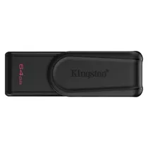 Pendrive Kingston Exodia s 64GB USB 3.2 - Preto DTXS/64GB