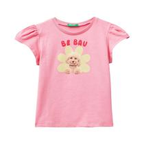 Camiseta Infantil Benetton 3I1XG10DR 38E