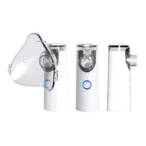Inalador / Nebulizador Portátil Ultrassónico Mesh Nebulizer JSL-W301 / 17ML / Sem Fio / com Pilha Recarregavel (Pilha Não Incluido) - Branco