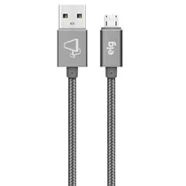 Cabo Micro-USB Elg M510BY 12W 2.1A 1M NYL Gris