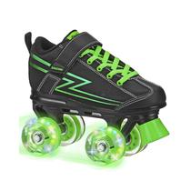 Patines Roller Derby Sparkles Lighted Wheels 1381 Negro/Verde