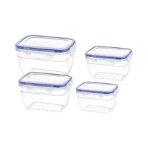 Set de Tápers Bager Cook&Lock BG-586 4 Piezas