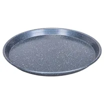 Assadeira para Pizza Antiaderente 23 CM Cinza