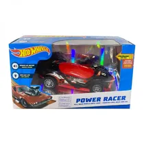 Fun Max Vehiculos Vehiculo Pullback Hot Wheels Luz & Sonido Power Racer 13CM Plastico 3+ Años Multicolor