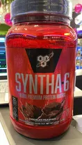 BSN Whey SYNTHA-6 Chocolate Plastico 2.91 LBS/1.32 KG/28 Serv s/C