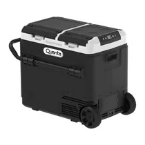 Caixa Térmica Cooler Quanta Dual Revefever QTCDB60 - 60L - Bluetooth - com Painel Digital - Bivolt - Preto
