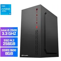 PC Office Montado Up Gamer Prime, Intel Core i5 2500 3.3GHZ, 8GB DDR3 1600MHZ, SSD 240GB, Placa Mãe H61M, Fonte 200W, Cooler Processador