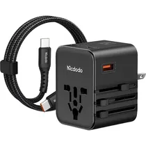 Adaptador Universal de Tomada Mcdodo CP-3260 25 W - Preto