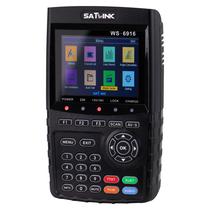 Localizador de Satelite Satlink WS-6916 DVB-HD - Preto