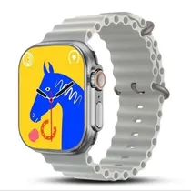 Relogio Smartwatch T800 Ultra 3 49MM / com Bluetooth - Cinza