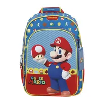 Chenson Mochila MB66259 Super Mario Rojo/Azul