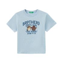 Camiseta Infantil Benetton 3GDXG10DF 6Y1