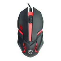 Mouse USB Gamer Sate A-95 RGB 3 Botones Negro