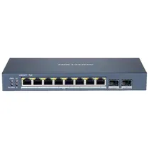 Hub Hikvision DS-3E1510P-Ei de 8 Portas 10/100/1000MBPS