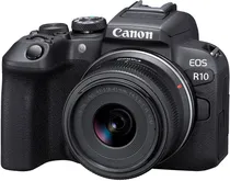 Kit Câmera Canon Eos R10 24.2MP com Lente RF-s 18-45MM F4.5-6.3 Is STM