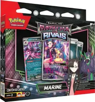 Cartas Pokémon Batalha de Rivais Marine - 10-10156-102 (60 Cartas)