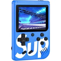 Console Sup Game Box Plus com 400 Jogos/A.V - Azul (Sem Garantía)