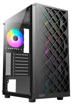 Gabinete Gamer Azza Spectra CSAZ-280B M-ATX Lateral de Vidro (Sem Fonte) Preto