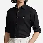 Polo Ralph Lauren Caballero Camisas Mangas Largas s/M XL Negro
