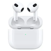 Fone de Ouvido Sem Fio Apple Airpods 3 MPNY3LL/A com Lightning Charging Case - Branco