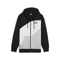 Hoddie Deportivo Masculino Puma Power Full Zip Colorblock TR