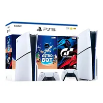 Console Sony Playstation 5 CFI-2015 Astro Bot + Gran Turismo 7 - 1TB - 4K - 1 Controle - Bivolt - Branco