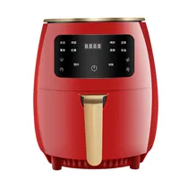 Fritadeira Elétrica Air Fryer World / 6 Litros / 2400W / 110V - Vermelho