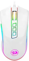 Mouse Gaming Redragon Cobra - RGB com Fio M711W - Branco