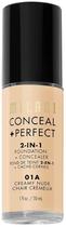 Base Liquido Milani Conceal + Perfect 2IN1 01A Creamy Nude - 30ML