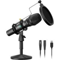 Microfone Maono AU-HD300T - Preto