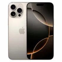 Smartphone Apple iPhone 16 Pro Max A3084 LL/A 512GB Esim Tela 6.9" - Titanio Natural (Caixa Danificada)