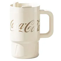 Copo Térmico Coca Cola Creme 800ML